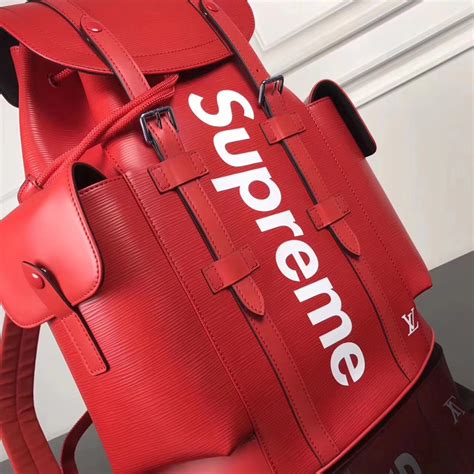 buy fake supreme x louis vuitton backpack visa|lv christopher backpack price.